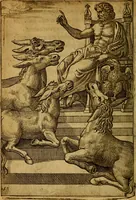 An illustration from Fabvlae centvm ex antiqvis avctoribvs delectae et a Gabriele Faerno Cremonensi carminibvs explicatae (1564)