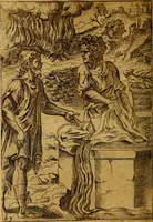 Picture 63 of 101 from Fabvlae centvm ex antiqvis avctoribvs delectae et a Gabriele Faerno Cremonensi carminibvs explicatae (1564), leaf 131