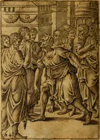 Picture 64 of 101 from Fabvlae centvm ex antiqvis avctoribvs delectae et a Gabriele Faerno Cremonensi carminibvs explicatae (1564), leaf 133