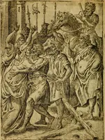 Picture 71 of 101 from Fabvlae centvm ex antiqvis avctoribvs delectae et a Gabriele Faerno Cremonensi carminibvs explicatae (1564), leaf 147