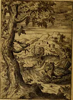 Picture 79 of 101 from Fabvlae centvm ex antiqvis avctoribvs delectae et a Gabriele Faerno Cremonensi carminibvs explicatae (1564), leaf 163