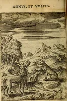 An illustration from Fabvlae centvm ex antiqvis avctoribvs delectae et a Gabriele Faerno Cremonensi carminibvs explicatae (1564)