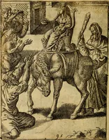 Picture 96 of 101 from Fabvlae centvm ex antiqvis avctoribvs delectae et a Gabriele Faerno Cremonensi carminibvs explicatae (1564), leaf 195