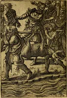 An illustration from Fabvlae centvm ex antiqvis avctoribvs delectae et a Gabriele Faerno Cremonensi carminibvs explicatae (1564)