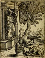 Picture 12 of 101 from Fabvlae centvm ex antiqvis avctoribvs delectae et a Gabriele Faerno Cremonensi carminibvs explicatae (1564), leaf 29