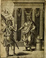 Picture 21 of 101 from Fabvlae centvm ex antiqvis avctoribvs delectae et a Gabriele Faerno Cremonensi carminibvs explicatae (1564), leaf 47