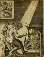 An illustration from Fabvlae centvm ex antiqvis avctoribvs delectae et a Gabriele Faerno Cremonensi carminibvs explicatae (1564)