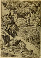 Picture 38 of 101 from Fabvlae centvm ex antiqvis avctoribvs delectae et a Gabriele Faerno Cremonensi carminibvs explicatae (1564), leaf 81