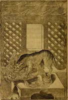 An illustration from Fabvlae centvm ex antiqvis avctoribvs delectae et a Gabriele Faerno Cremonensi carminibvs explicatae (1564)