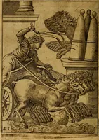 An illustration from Fabvlae centvm ex antiqvis avctoribvs delectae et a Gabriele Faerno Cremonensi carminibvs explicatae (1564)