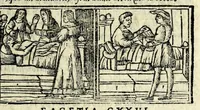 Picture 12 of 17 from Facetie di Poggio firorentino : historiate, nuouamente ristampate, & con somma diligentia reuiste et corrette (1547), leaf 79