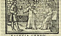 Picture 13 of 17 from Facetie di Poggio firorentino : historiate, nuouamente ristampate, & con somma diligentia reuiste et corrette (1547), leaf 81