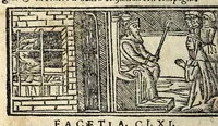Picture 17 of 17 from Facetie di Poggio firorentino : historiate, nuouamente ristampate, & con somma diligentia reuiste et corrette (1547), leaf 98