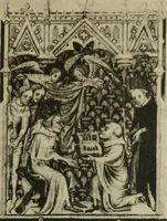 An illustration from Fac-similé de livres copiés et enluminés pour le roi Charles V. : souvenir de la journée du 8 mars 1903 (1903)