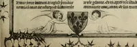 An illustration from Fac-similé de livres copiés et enluminés pour le roi Charles V. : souvenir de la journée du 8 mars 1903 (1903)