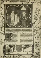 An illustration from Fac-similé de livres copiés et enluminés pour le roi Charles V. : souvenir de la journée du 8 mars 1903 (1903)