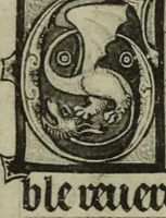 An illustration from Fac-similé de livres copiés et enluminés pour le roi Charles V. : souvenir de la journée du 8 mars 1903 (1903)