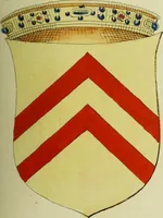 An illustration from Fac simile of an ancient heraldic manuscript (1822)