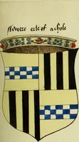 An illustration from Fac simile of an ancient heraldic manuscript (1822)