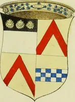 An illustration from Fac simile of an ancient heraldic manuscript (1822)