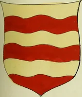 An illustration from Fac simile of an ancient heraldic manuscript (1822)