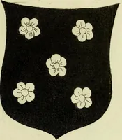 An illustration from Fac simile of an ancient heraldic manuscript (1822)