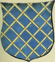 An illustration from Fac simile of an ancient heraldic manuscript (1822)