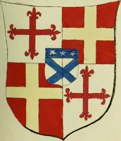 An illustration from Fac simile of an ancient heraldic manuscript (1822)