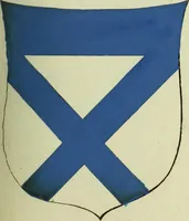 An illustration from Fac simile of an ancient heraldic manuscript (1822)
