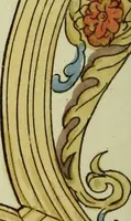 An illustration from Fac simile of an ancient heraldic manuscript (1822)