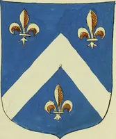An illustration from Fac simile of an ancient heraldic manuscript (1822)