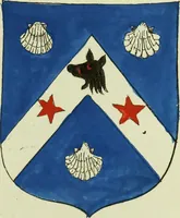 An illustration from Fac simile of an ancient heraldic manuscript (1822)