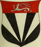 An illustration from Fac simile of an ancient heraldic manuscript (1822)