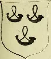 An illustration from Fac simile of an ancient heraldic manuscript (1822)