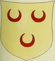 An illustration from Fac simile of an ancient heraldic manuscript (1822)