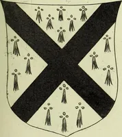 An illustration from Fac simile of an ancient heraldic manuscript (1822)