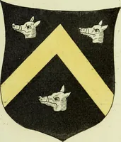 An illustration from Fac simile of an ancient heraldic manuscript (1822)