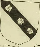 An illustration from Fac simile of an ancient heraldic manuscript (1822)