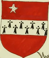 An illustration from Fac simile of an ancient heraldic manuscript (1822)