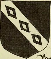 An illustration from Fac simile of an ancient heraldic manuscript (1822)
