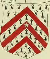 An illustration from Fac simile of an ancient heraldic manuscript (1822)