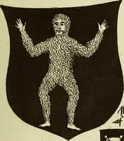 An illustration from Fac simile of an ancient heraldic manuscript (1822)