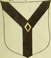 An illustration from Fac simile of an ancient heraldic manuscript (1822)