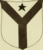 An illustration from Fac simile of an ancient heraldic manuscript (1822)