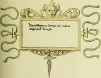 An illustration from Fac simile of an ancient heraldic manuscript (1822)