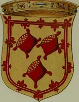 An illustration from Fac simile of an ancient heraldic manuscipt : emblazoned by Sir David Lyndsay of the Mount. Lyon king of armes 1542 (1878)