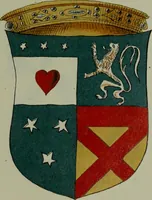 An illustration from Fac simile of an ancient heraldic manuscipt : emblazoned by Sir David Lyndsay of the Mount. Lyon king of armes 1542 (1878)