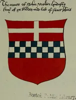 Picture 71 of 165 from Fac simile of an ancient heraldic manuscipt : emblazoned by Sir David Lyndsay of the Mount. Lyon king of armes 1542 (1878), leaf 145