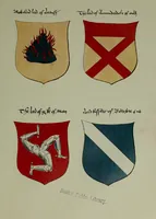 Picture 76 of 165 from Fac simile of an ancient heraldic manuscipt : emblazoned by Sir David Lyndsay of the Mount. Lyon king of armes 1542 (1878), leaf 155