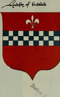 Picture 90 of 165 from Fac simile of an ancient heraldic manuscipt : emblazoned by Sir David Lyndsay of the Mount. Lyon king of armes 1542 (1878), leaf 185